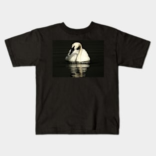 Trumpeter Swan - Out of Darkness Kids T-Shirt